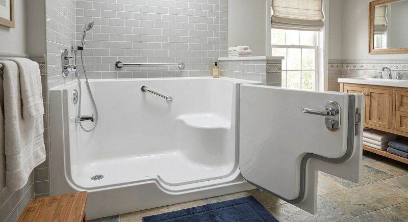 Accessible Tub Installation in Valparaiso, IN