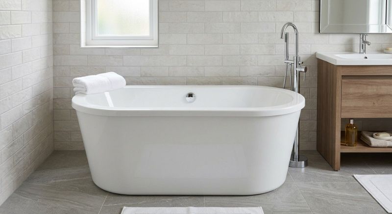 Freestanding Tub Installation in Lancaster County, PA